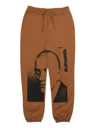 Joggingbukser Pleasures Brown Backbone Sweatpants Brun | P21F004