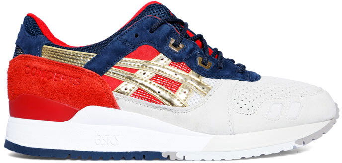 Sneakers og sko Asics Gel-Lyte III Concepts Boston Tea Party Hvid | H50TK-9394, 0