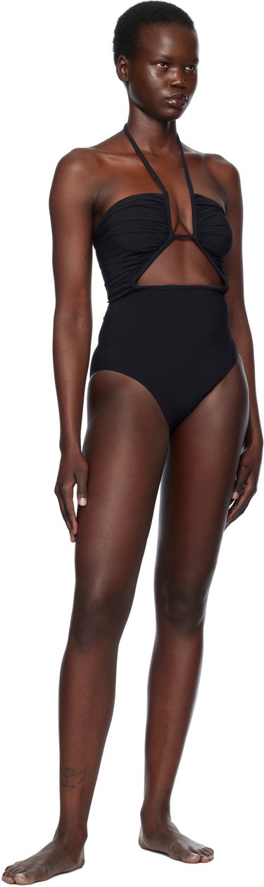 Badetøj Rick Owens Rick Owens Hollywood Prong Bather One-Piece Swimsuit Sort | RP01E7087 NS, 3