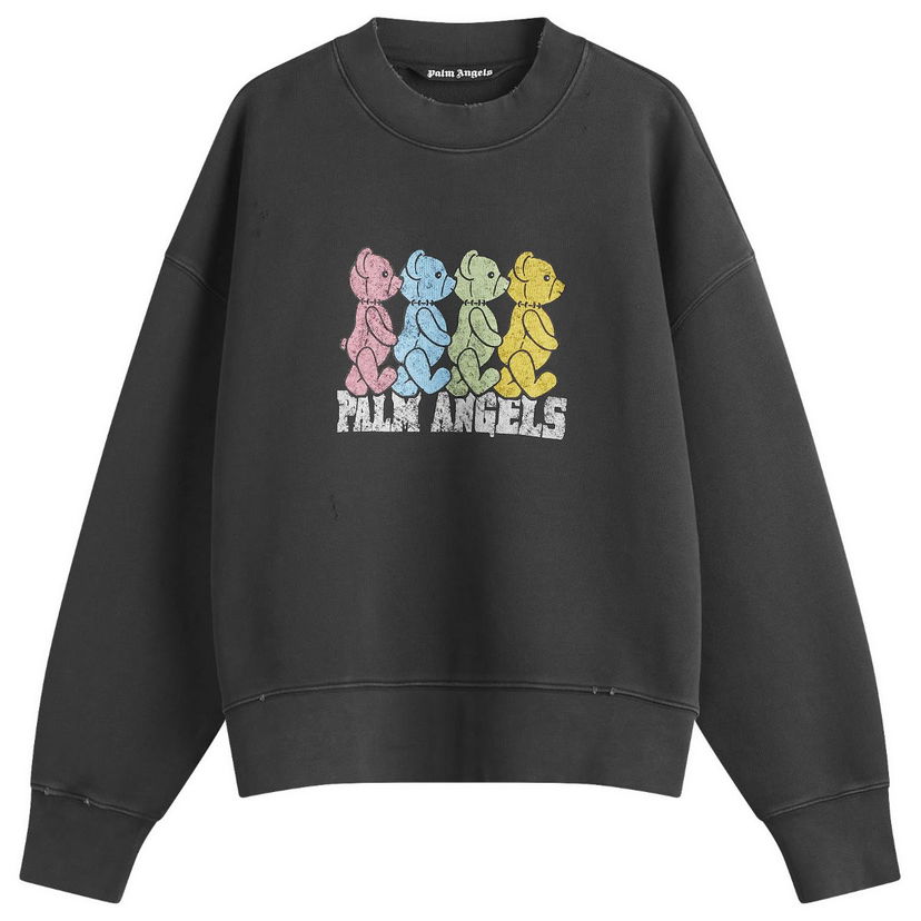 Sweater Palm Angels Palm Angels Crossroad Bears Crew Sweat, Size Large Sort | PMBA026S25FLE0041084