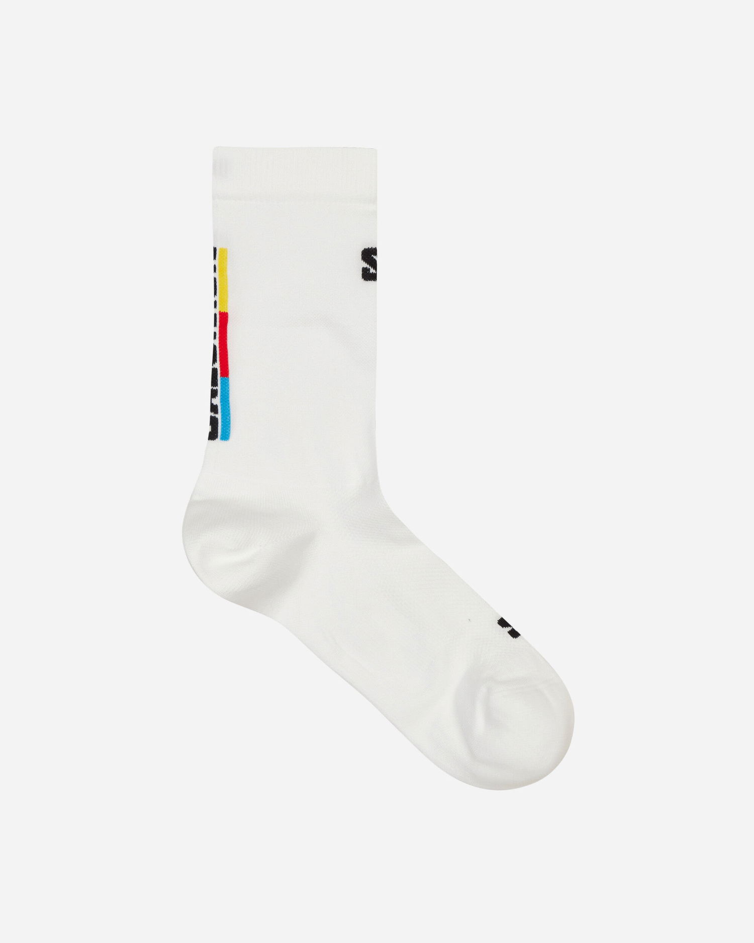 Undertøj og sokker Salomon Pulse Race Flag Crew Socks White Hvid | LC2262200, 0