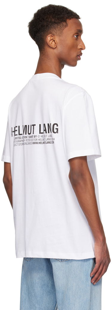 T-shirt Helmut Lang Bridge Postcard T-Shirt Hvid | O06HM513, 2
