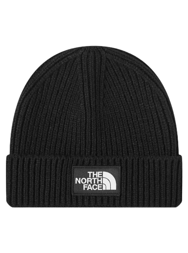 Beanie The North Face Logo Box Cuffed Beanie Sort | NF0A3FJXJK3