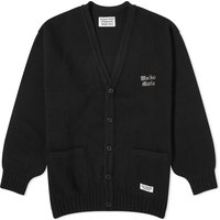 Sweater WACKO MARIA Classic Knitted Cardigan Sort | 23FW-WMK-KN04-BLK, 1