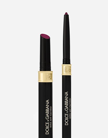 Parfume og dufte Dolce & Gabbana Dolce & Gabbana Kiss My Gloss! Lip Kit, Berry Liner and Perlescent Gloss Bourgogne | MKUPLIP0016V0005, 1