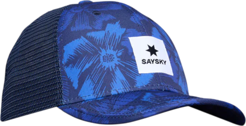 Kasket Saysky Saysky Flower Classic Trucker Cap Blå | nuaca301c-1029