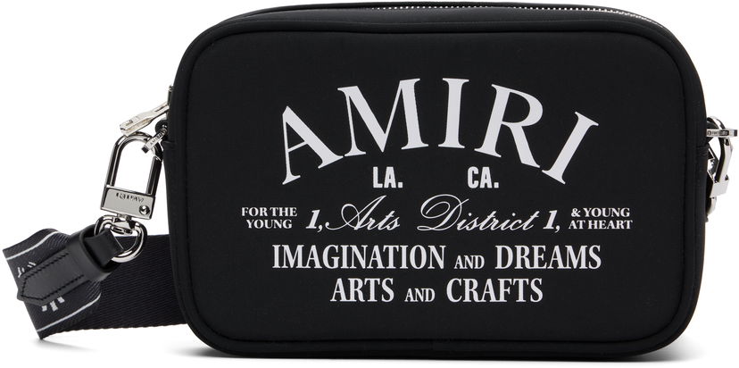 Skuldertaske AMIRI AMIRI 'Arts District' Camera Case Bag Sort | AMBGCM1017