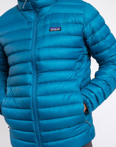 Puffer jakke Patagonia Down Sweater Blå | 84675, 3