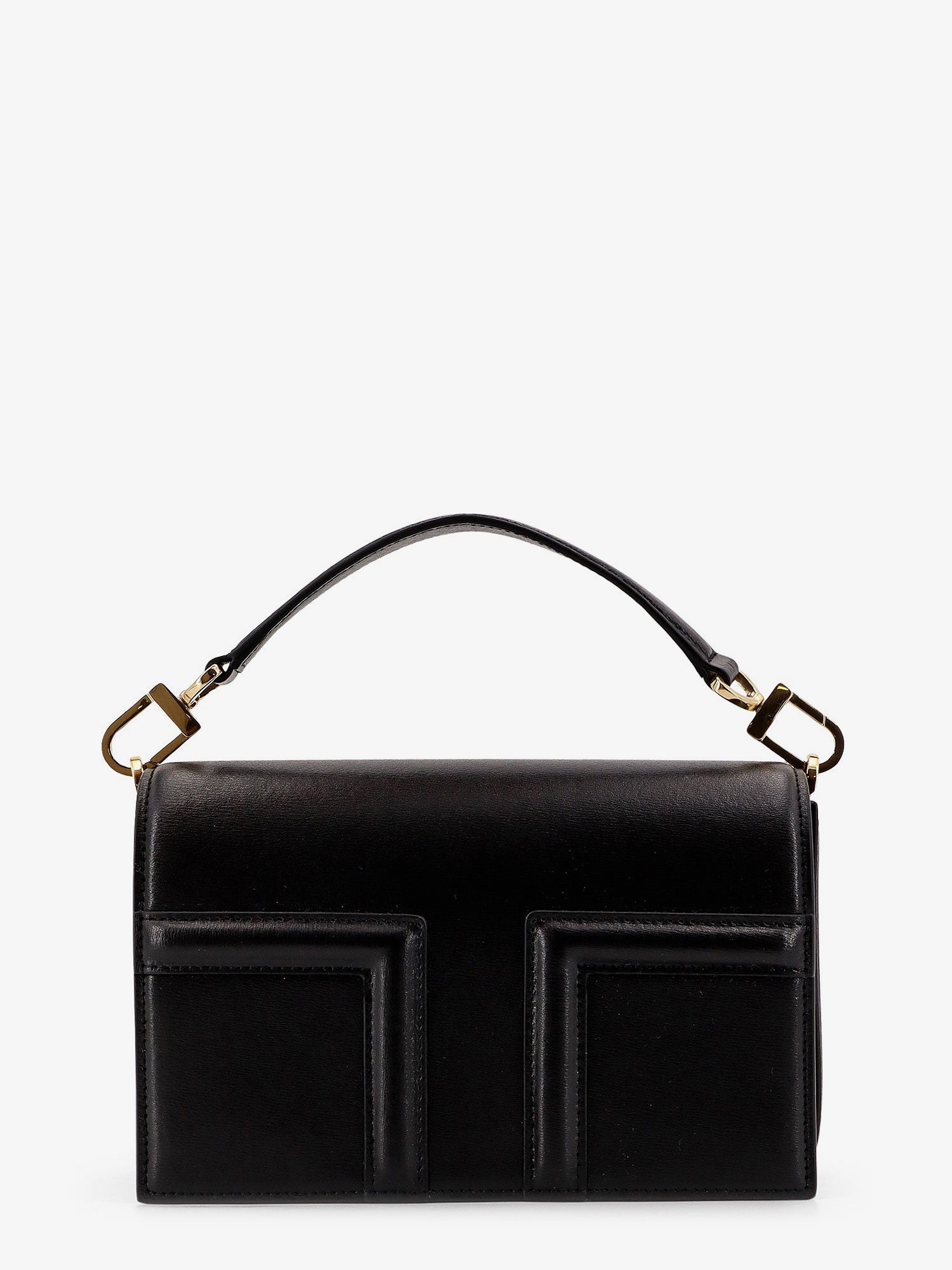 Håndtaske TOTEME Toteme T-Flap Shoulder Bag Sort | 244WAL0049LE0025001, 0
