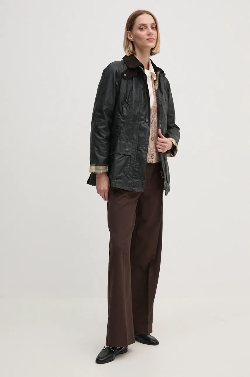 Jakke Barbour Waxed Jacket Grøn | LWX0667, 1