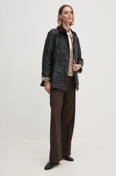 Jakke Barbour Waxed Jacket Grøn | LWX0667, 1