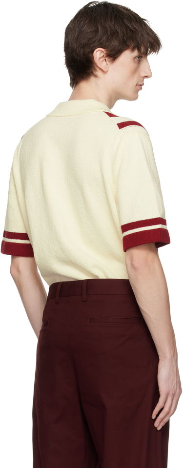 Sweater Dolce & Gabbana Dolce&Gabbana Knitted Polo Shirt Gul | GXVB7TJFMNA, 2