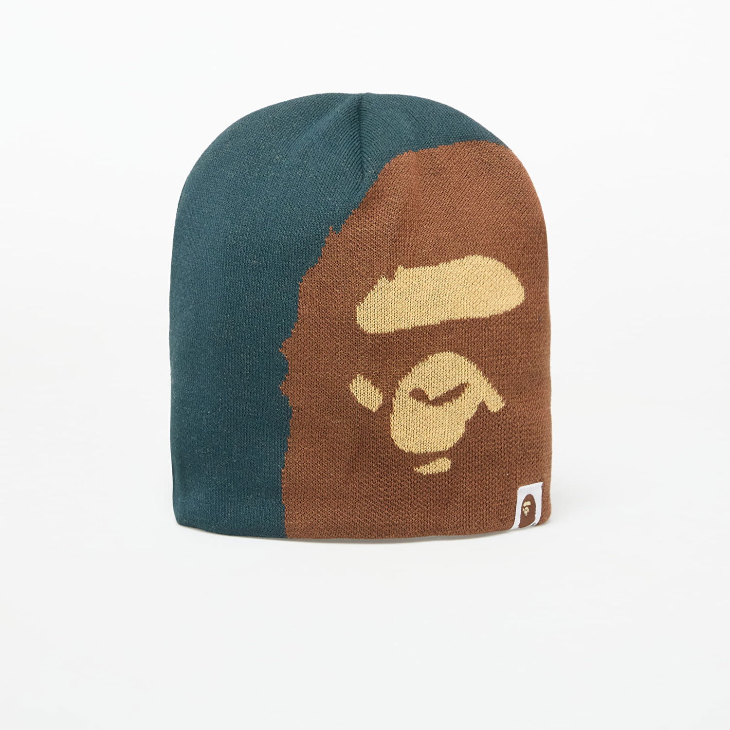Beanie BAPE A BATHING APE Ape Head Knit Beanie Brun | 001HTL301005MGRN, 0