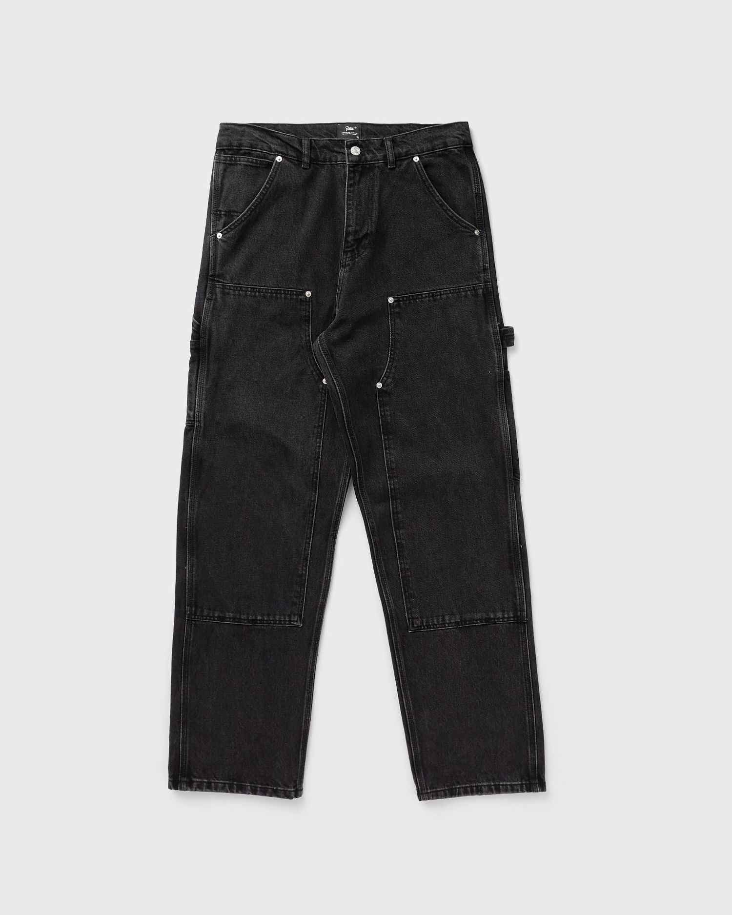 Jeans Patta Double Knee Cartoon Denim Pants Sort | POC-AW25-4200-386-0007-139, 0