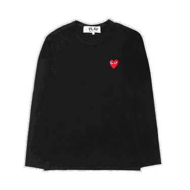 T-shirt Comme des Garçons PLAY T-Shirt Sort | AZ T118 051 1, 0