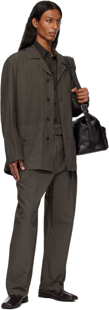 Håndtaske LEMAIRE Lemaire Workwear Shirt Jacket Grøn | OV1013 LF1356, 4