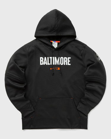 Sweatshirt Nike MLB Baltimore Orioles Therma Hood Sort | NAC3-088N-OLE-FUU, 0