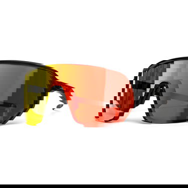 Solbriller Horsefeathers Archie Bike Sunglasses Black/ Mirror Red Sort | AM219B, 0