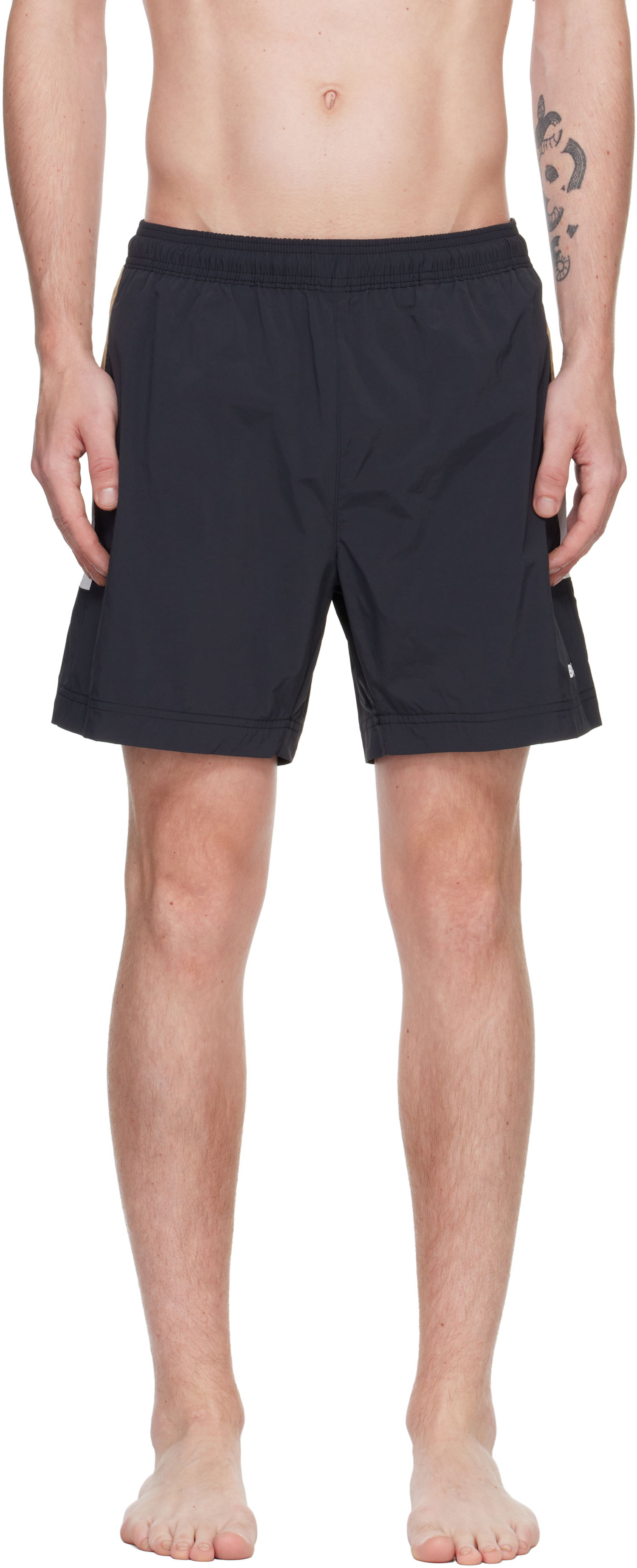 Badetøj BOSS Swim Shorts Sort | 50534307, 0