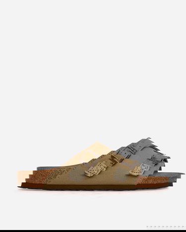 Sneakers og sko Birkenstock Zürich Suede Canvas Sandals Grøn | 1028755, 0