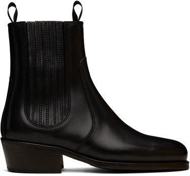 Sneakers og sko LEMAIRE Chelsea Leather Boots Sort | FO0121 LL0106, 0