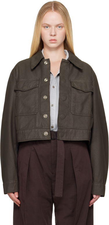 Jakke LEMAIRE Lemaire Two Pocket Cropped Jacket Grøn | OW1139 LD1030, 0