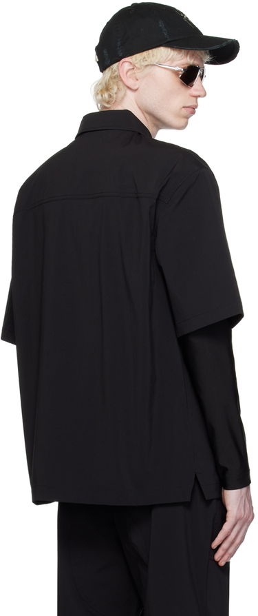 Skjorte Han Kjøbenhavn Han Kjobenhavn Bonded Shirt Sort | M-132712, 2