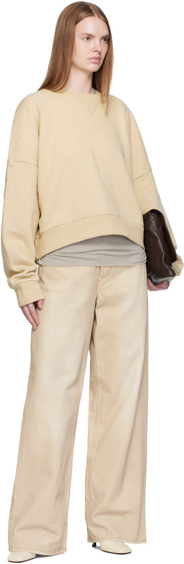 Sweatshirt Entire Studios Box Crew Sweatshirt Gul | ES2126TP, 3