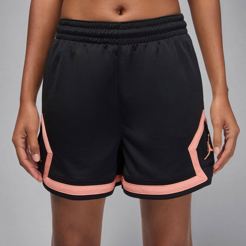 Shorts Jordan Sport 4" Diamond Mesh Athletic Shorts with Contrast Trim Sort | FN5134-011