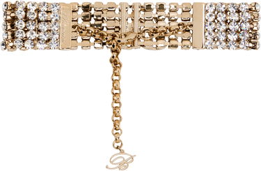 Armbånd Blumarine Blumarine Rhinestone 'B' Choker Metalisk | P522W325A, 1