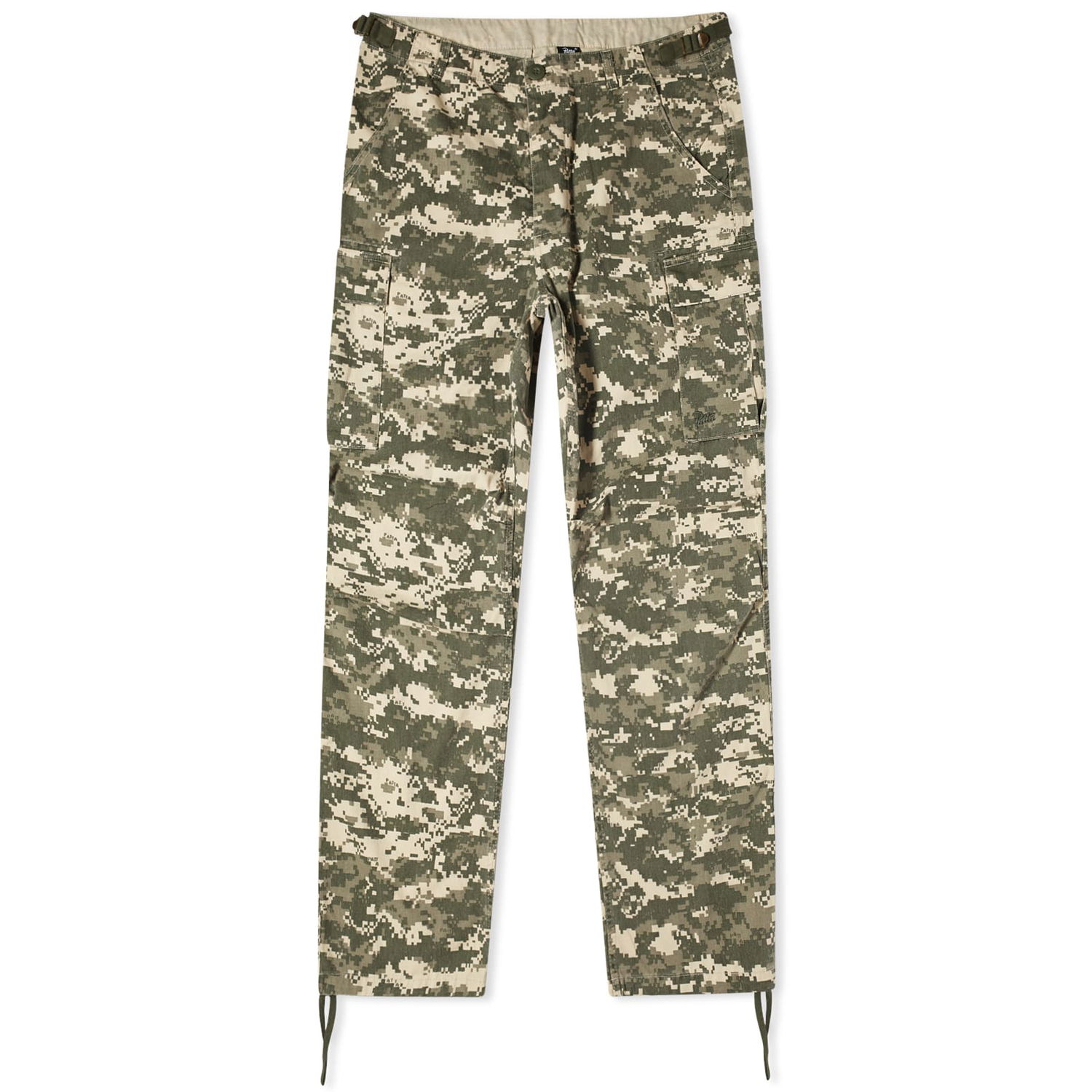 Cargo bukser Patta Digi Washed Cargo Pants Grøn | POC-AW23-D-A-WSH-CRP-001, 0