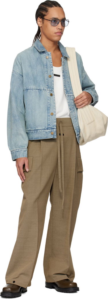 Jakke Fear of God Fear of God Trucker Denim Jacket Blå | FGE230-318DNM, 3