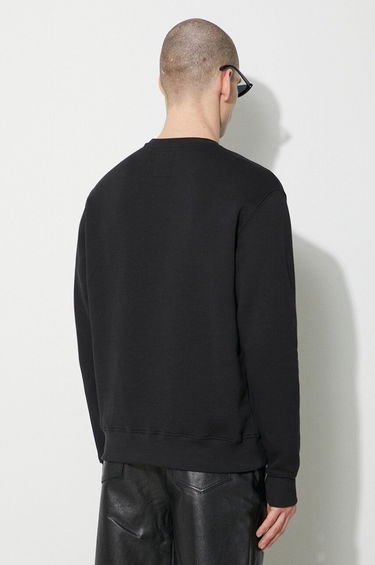 Sweatshirt Alpha Industries Alpha Industries College Print Sweatshirt Sort | 146301, 2