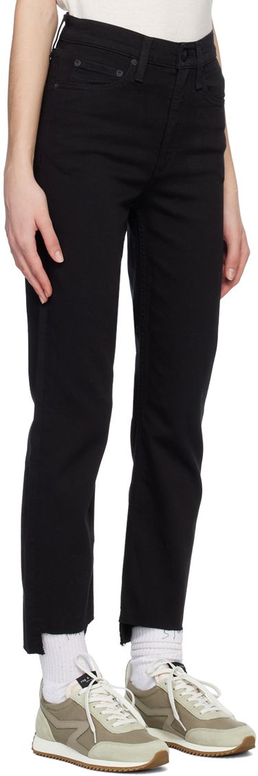 Jeans rag & bone Wren Straight Leg Jeans Sort | WDD23S2913N5BN, 1