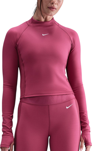 T-shirt Nike Pro Long-Sleeve Mock Neck Performance Top Bourgogne | hv3736-634, 0