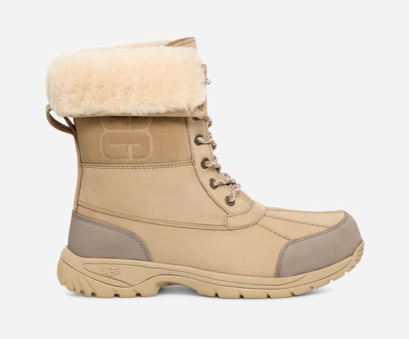 Tøj UGG ® Butte Logo Boot in Brown, Beige | 1150010-MDSD