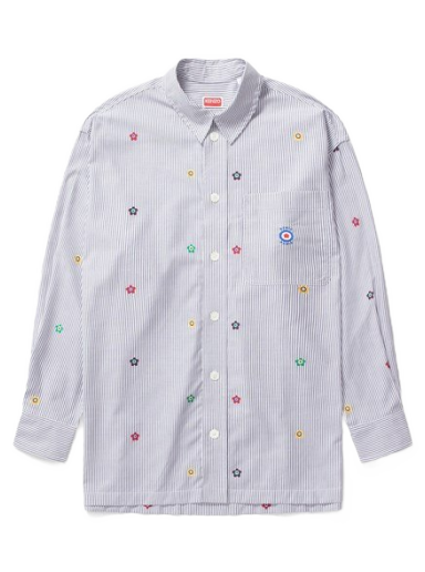 Skjorte KENZO Target Oversized Shirt Grå | FD65CH5079LJ.97