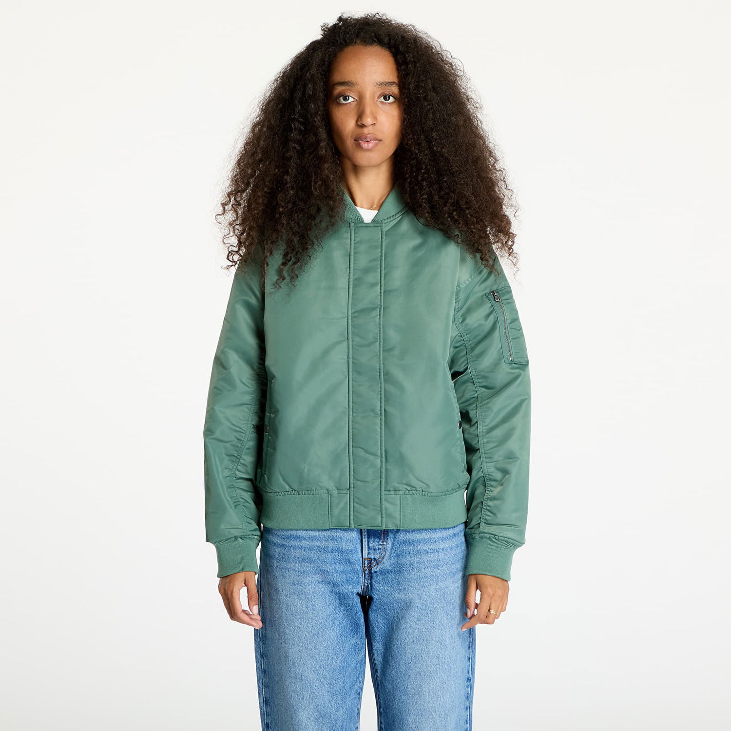 Bomberjakke Vans Jacket Bennett Bomber Dark Forest Grøn | VN000HJF1CI1, 0
