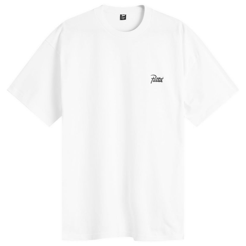 T-shirt Patta Script Logo T-Shirt, Size X-Small Hvid | POC-AW25-1000-290-0071-002