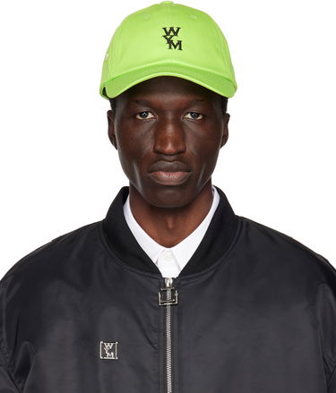 Kasket WOOYOUNGMI WOOYOUNGMI Embroidered Baseball Cap Grøn | W231AC51, 0