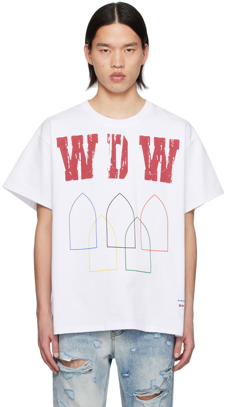 T-shirt Who Decides War Multi-Color Arches Training T-Shirt Hvid | 1110470001SS24