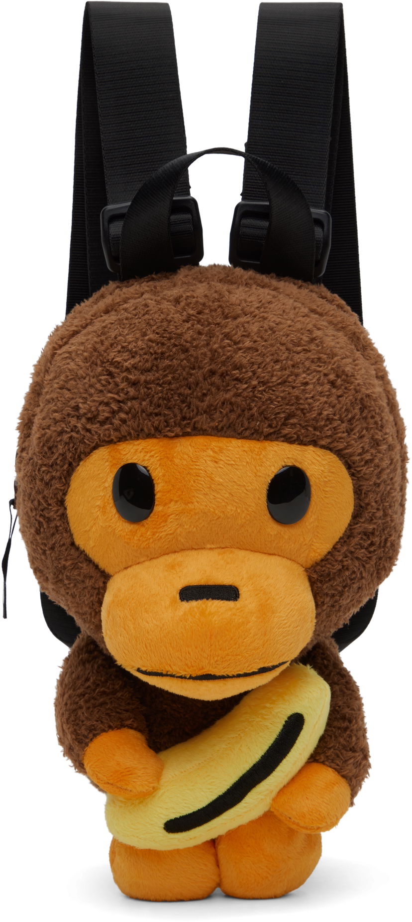 Rygsæk BAPE A Bathing Ape Baby Milo Banana Plush Backpack Brun | 002BAL303004K