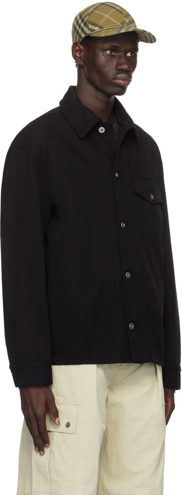 Jakke Burberry Burberry EKD Cotton Jacket Sort | 8095496, 1