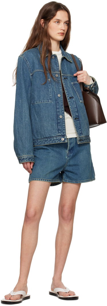 Jakke Jil Sander Jil Sander Regular Fit Denim Jacket Blå | J40SW0007_J45291, 3