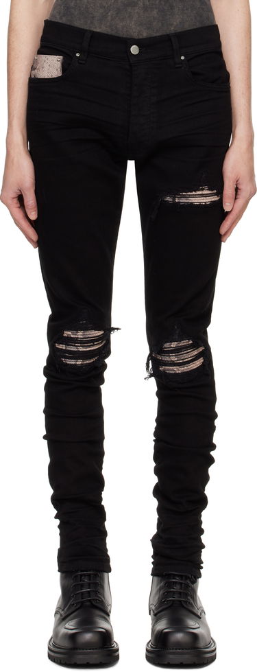Jeans AMIRI AMIRI Snake MX1 Jeans Sort | AMDNSY1076, 0