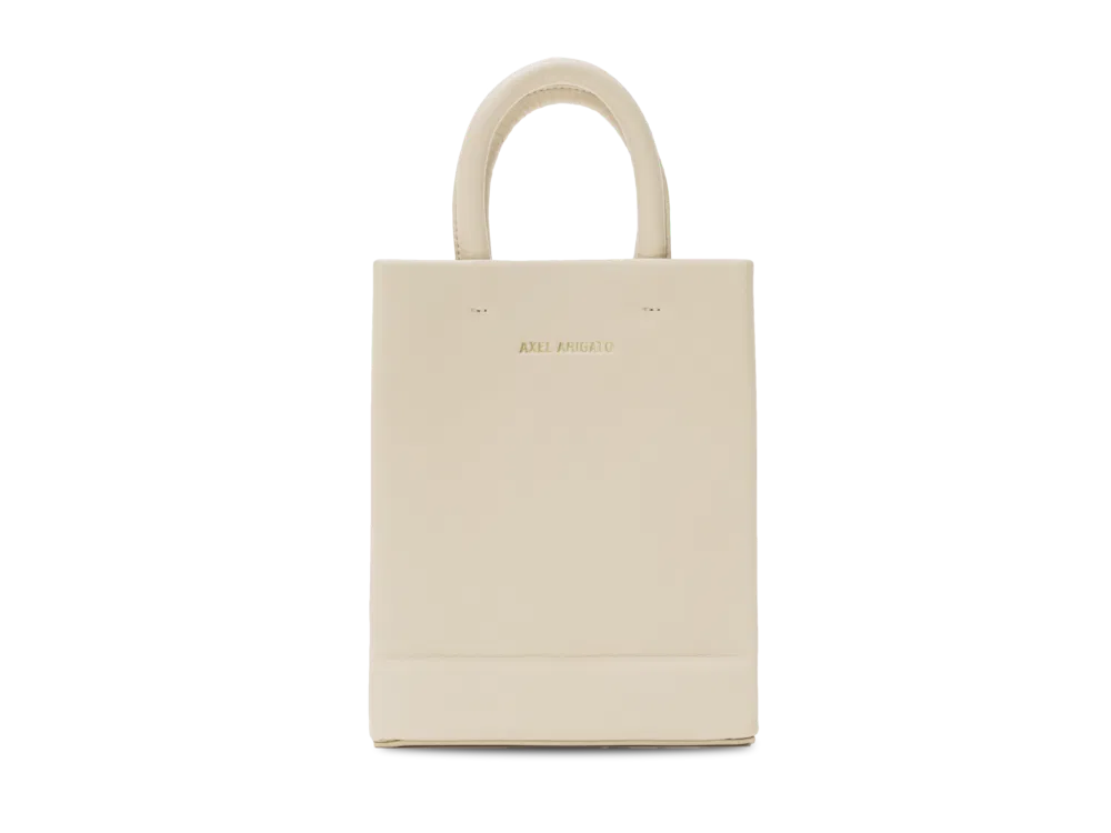 Mulepose AXEL ARIGATO Shopping Bag Mini Beige | 13178, 0