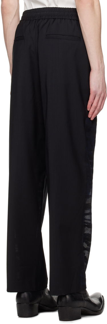 Bukser Feng Chen Wang Feng Chen Wang Paneled Trousers Sort | FMS15TR13, 2