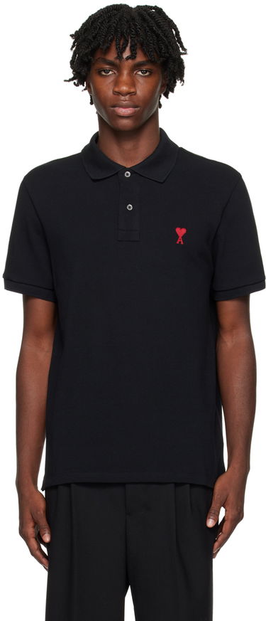 Polo skjorte AMI Polo Tee Sort | BFUPL001.760, 0