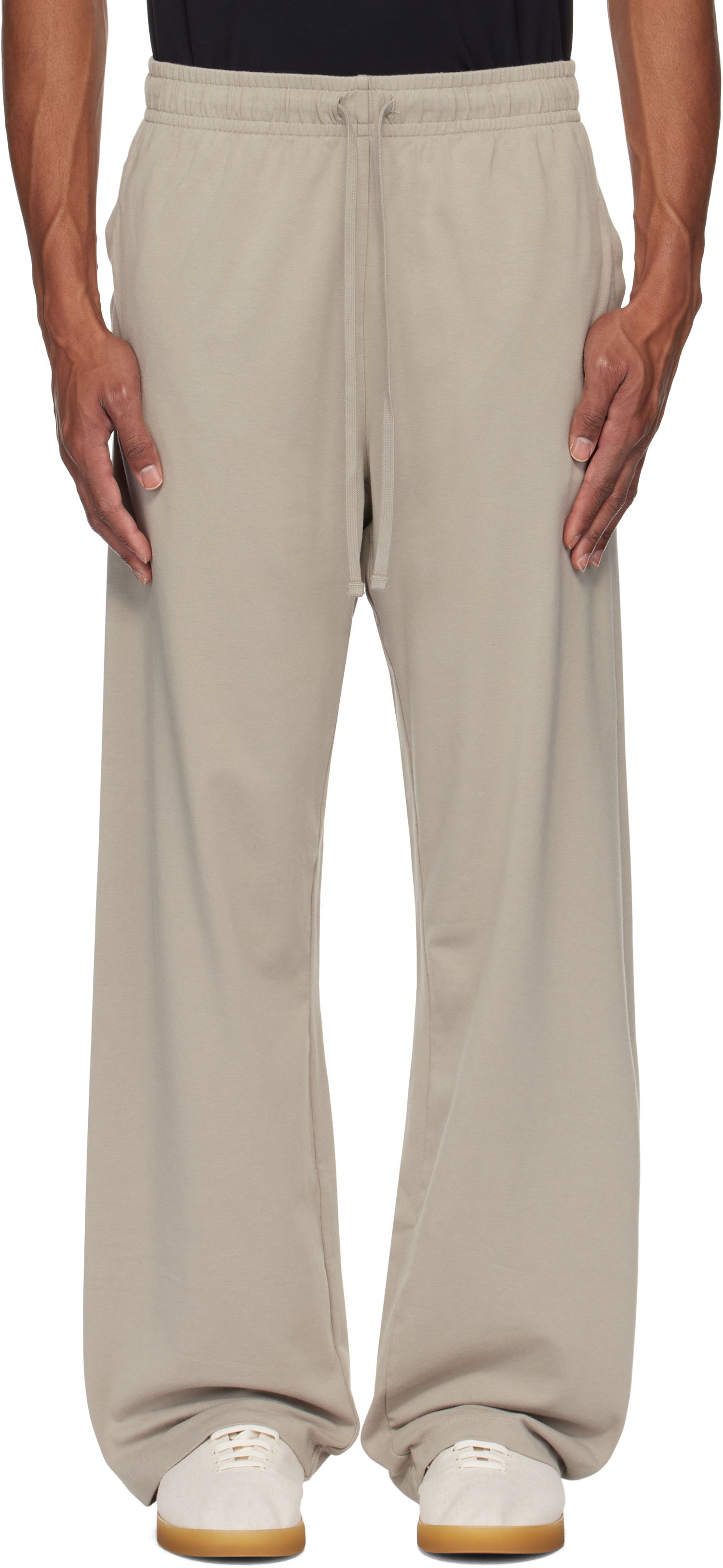 Joggingbukser SKIMS SKIMS Lounge Relaxed Straight Leg Sweatpants Grå | BO-STR-5324M, 0