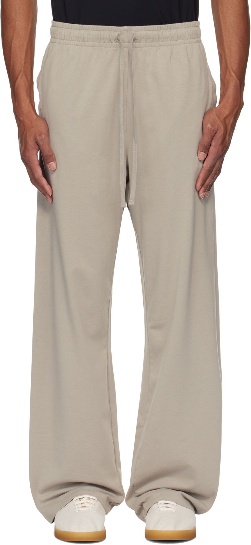 Joggingbukser SKIMS SKIMS Lounge Relaxed Straight Leg Sweatpants Grå | BO-STR-5324M